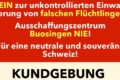 Zur Kundgebung in Schwyz am 28. September 2024 – Text aus dem Ankündigungsflyer