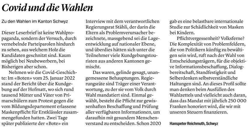 Eine neue Publikation auf Initiative von Peter Ruckstuhl.