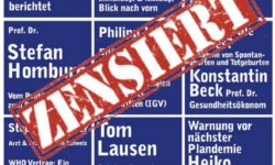 WHO Symposium zensiert