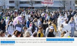 So lügen die Medien - SRF-Falschnachrichten über Corona-Kundgebung, 04.01.2023