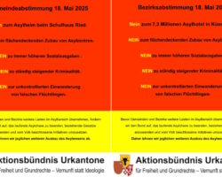 Gemeinde- und Bezirkabstimmung 18.Mai