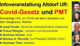 Ankündigung Altdorf Inserat