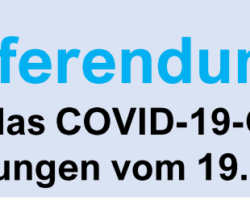 Referendum 2 Covid-Gesetz