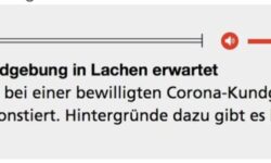 RadioCentral_BewilligteCorona-KundgebungLachen