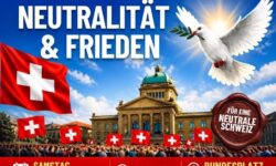 Nationale Kundgebung für Neutralität und Frieden